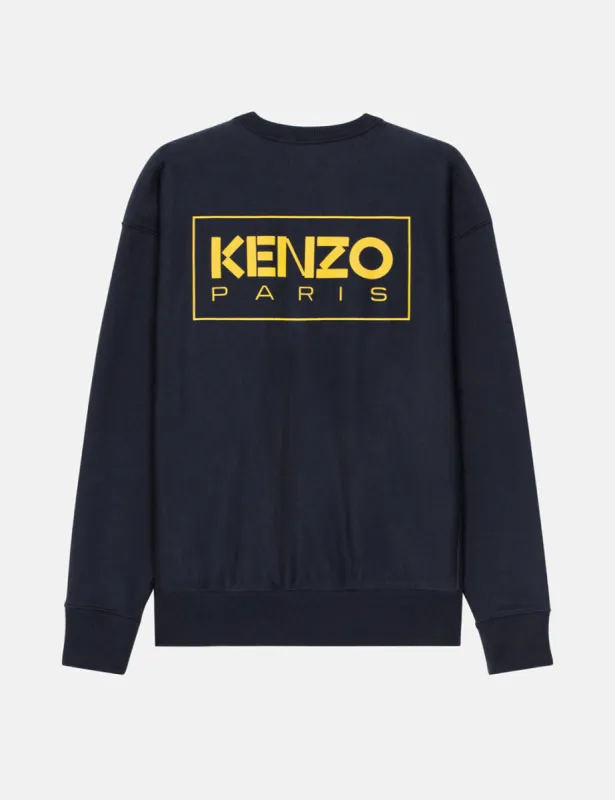 Kenzo Paris Oversized Sweatshirt - Midnight Blue sold by Article London