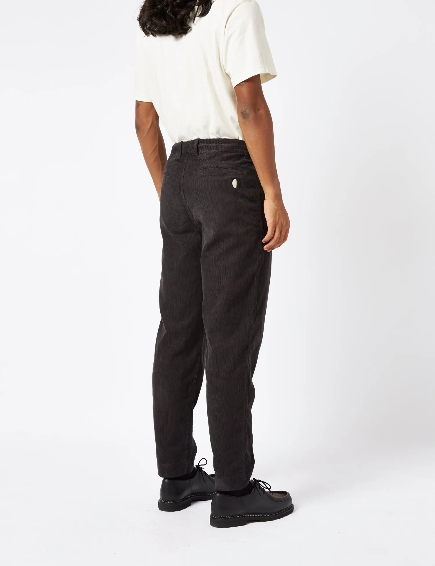 Folk Assembly Pant (Relaxed) - Black Cord sold by Article London product image thumbnail 4