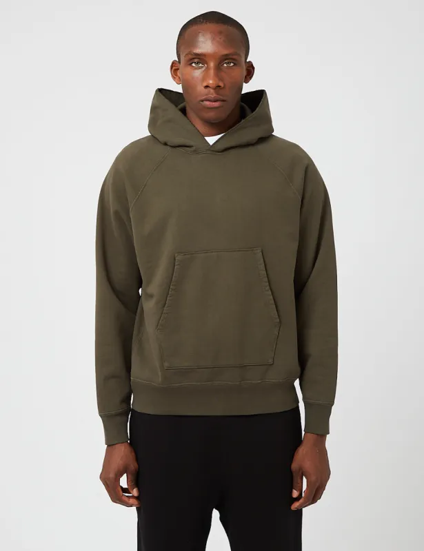 Lady White Co. Super Weighted Hooded Sweatshirt - Geneva Green sold by Article London