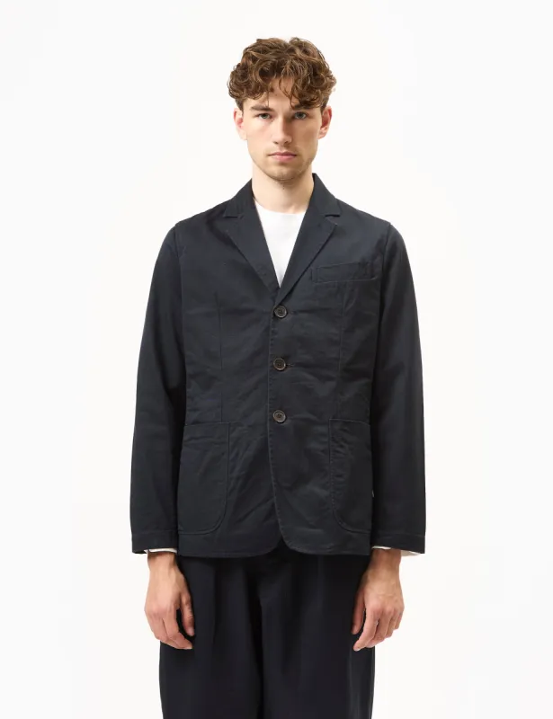 Universal Works London Jacket (Twill) - Navy Blue sold by Article London