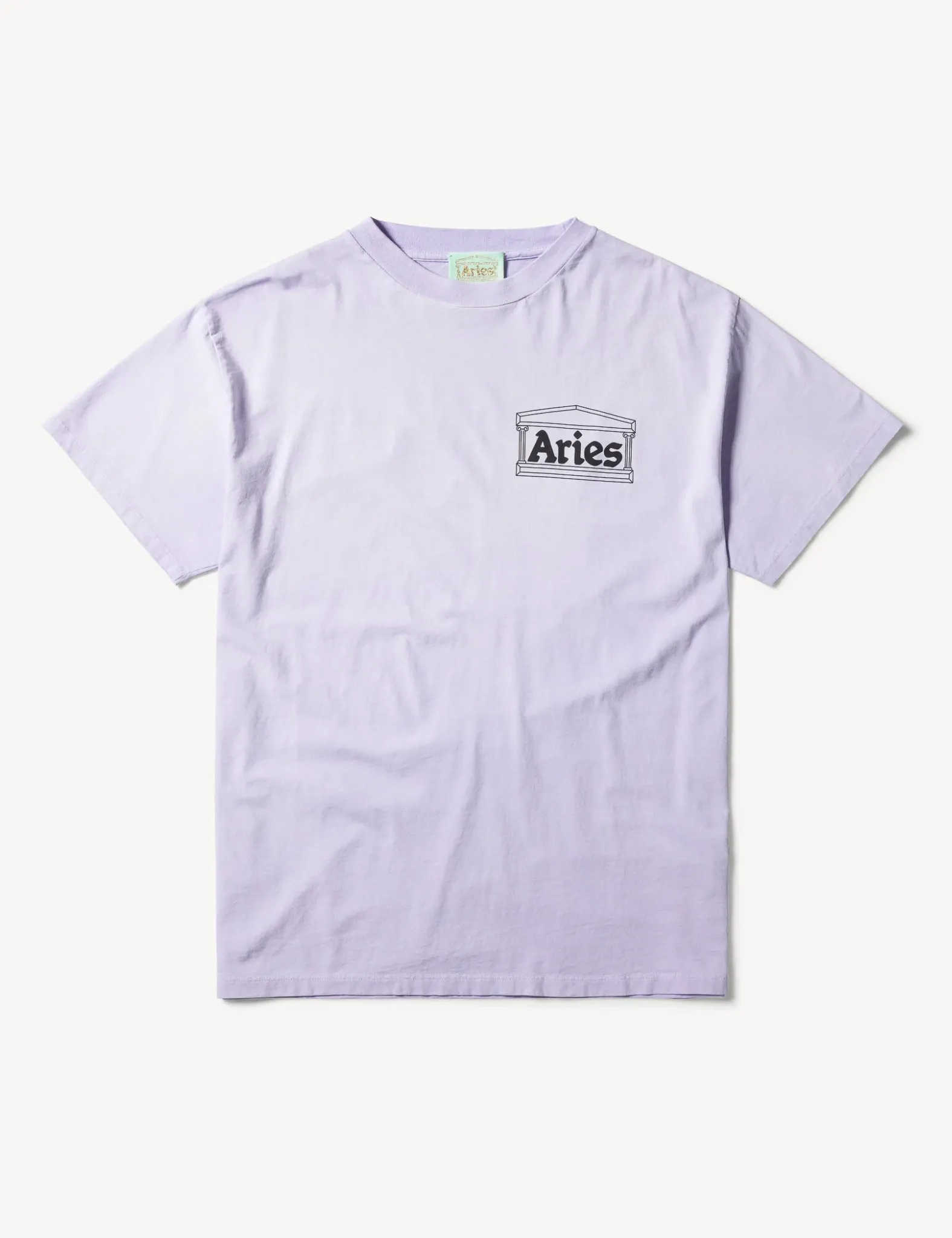 Aries Sunbleached Temple T-Shirt - Purple sold by Article London product image thumbnail 5