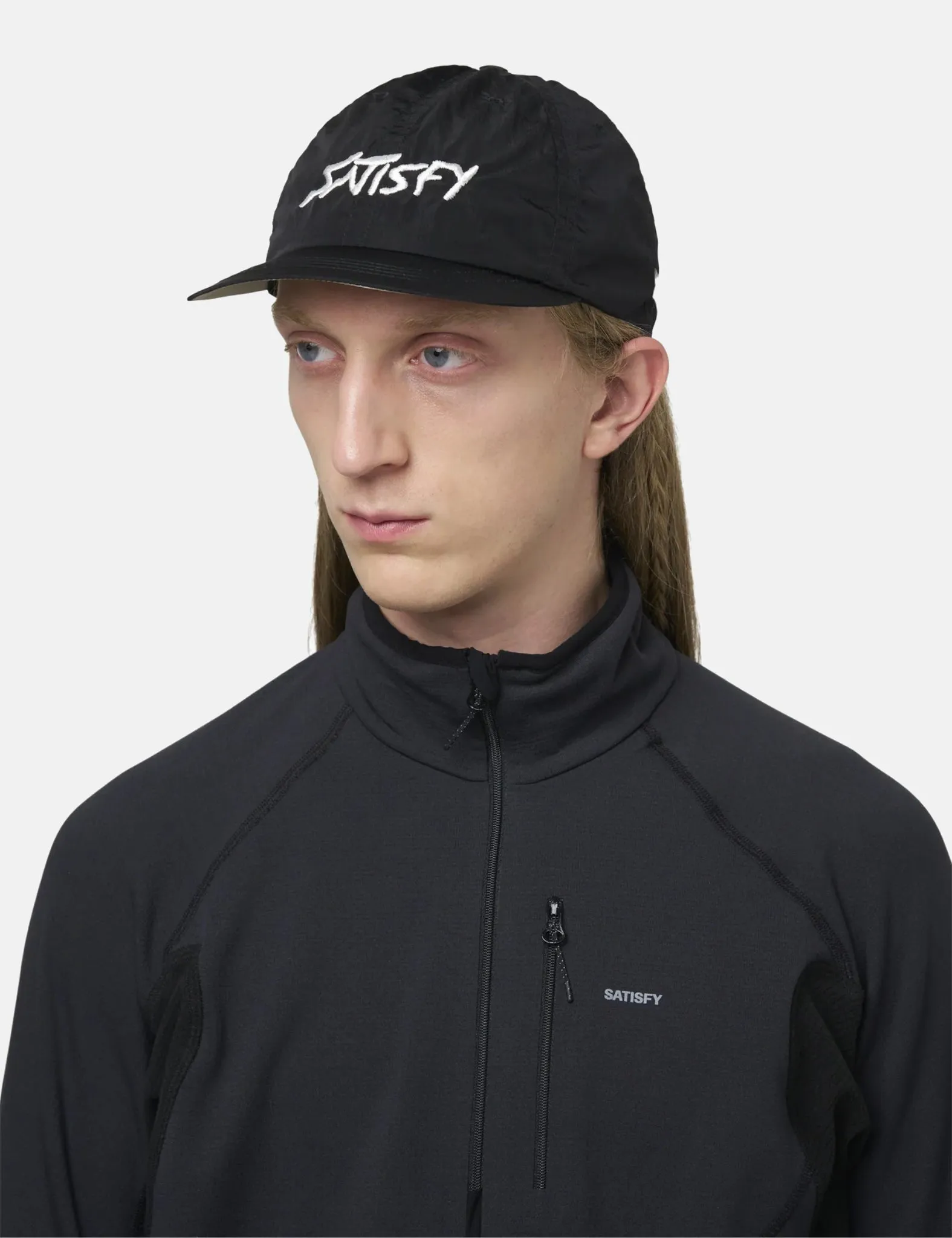 Satisfy FliteSilk Running Cap - Black sold by Article London product image thumbnail 3