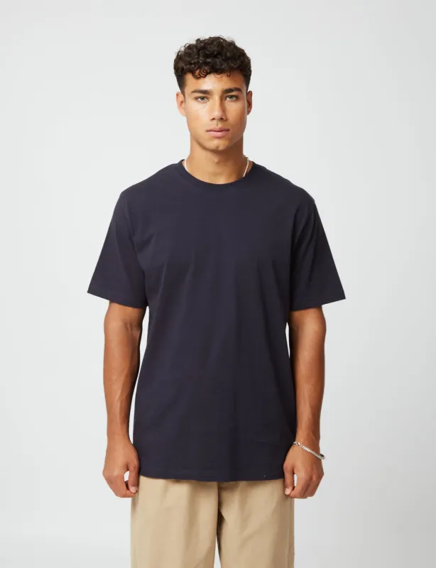 Bhode T-Shirt (Organic/Canada Origin, 9oz) - Midnight Blue sold by Article London