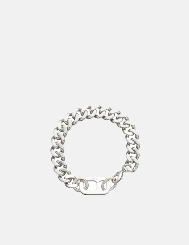 A.P.C. Ethan Bracelet - Silver sold by Article London