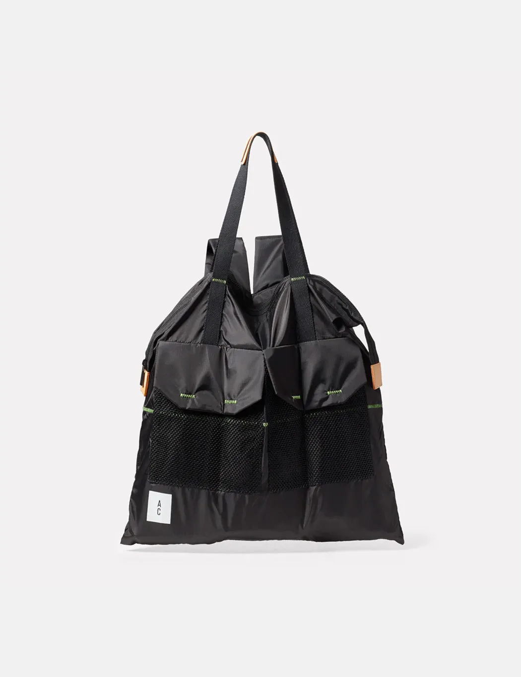 Ally Capellino Hank Zip Backpack - Black sold by Article London
