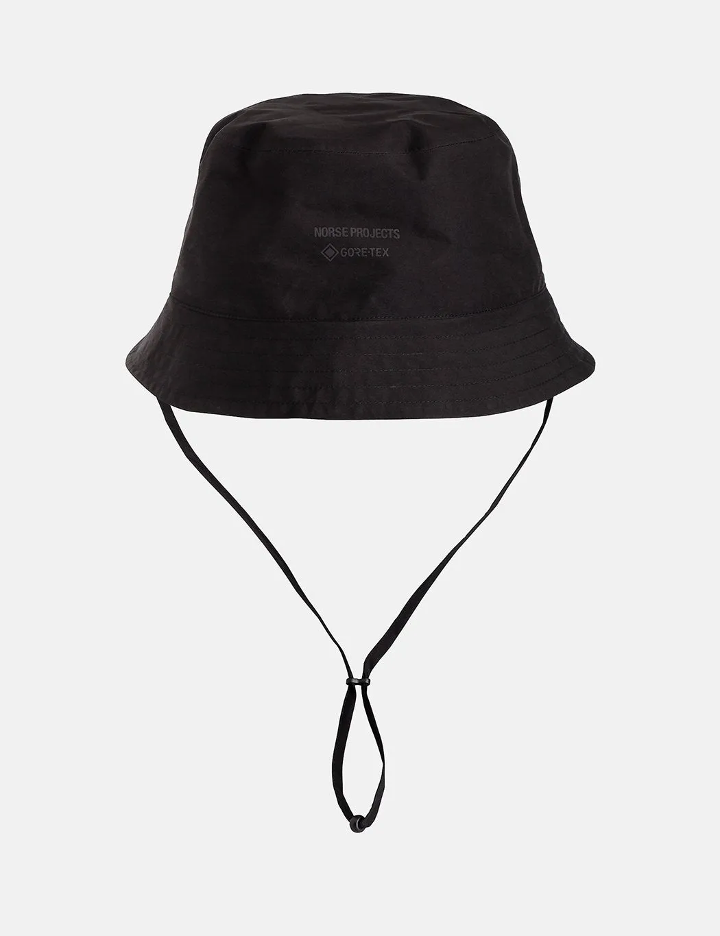 Norse Projects Gore Tex Bucket Hat - Black sold by Article London product image thumbnail 3