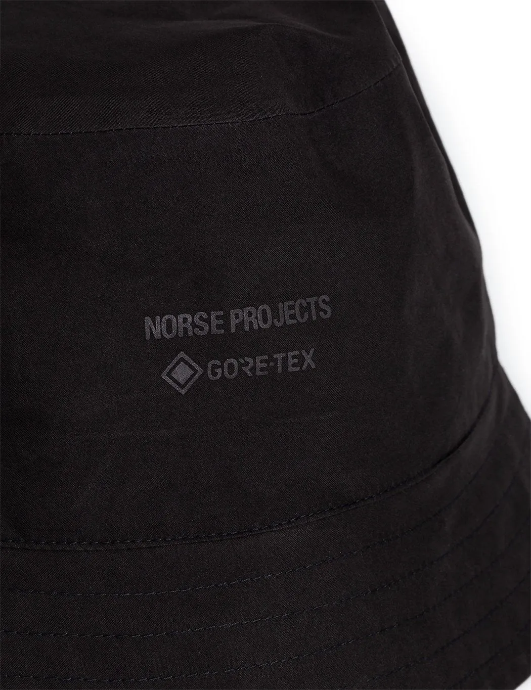 Norse Projects Gore Tex Bucket Hat - Black sold by Article London product image thumbnail 2