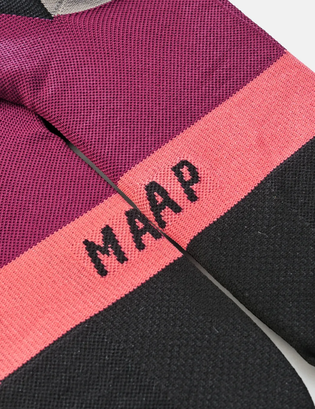 MAAP League Socks - Plum Purple sold by Article London product image thumbnail 3