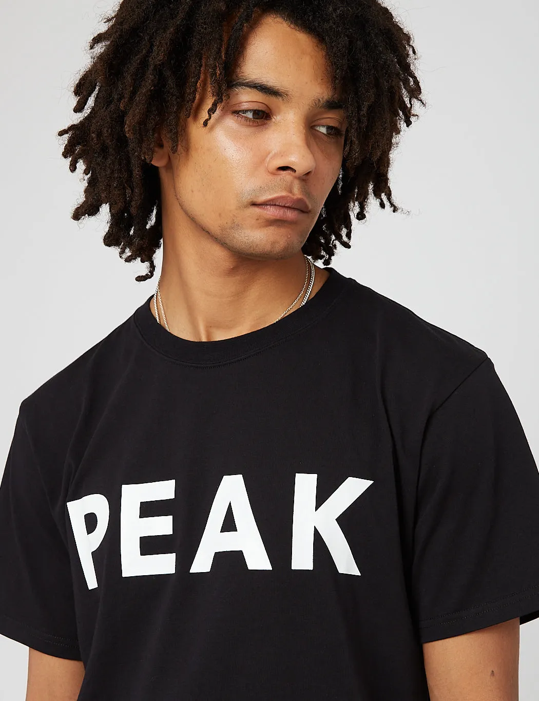 Snow Peak Reflective Printed T-Shirt - Black sold by Article London product image thumbnail 2