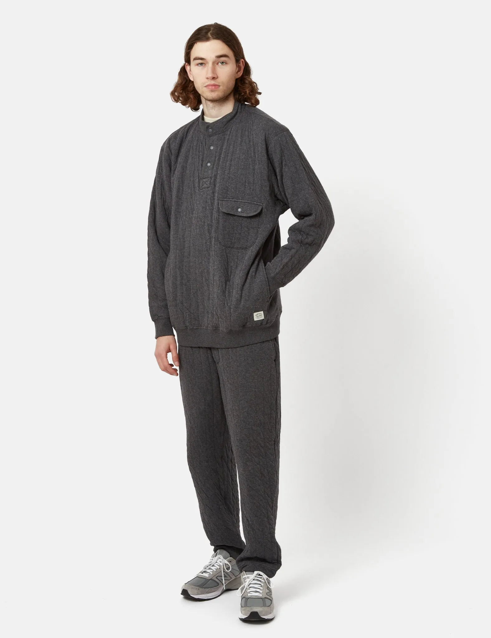 Snow Peak Natural Warm Stretch Pullover - Grey sold by Article London product image thumbnail 4