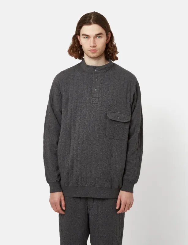 Snow Peak Natural Warm Stretch Pullover - Grey sold by Article London