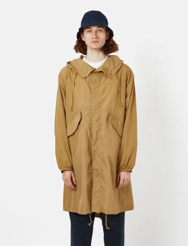 Universal Works Beach Parka (Recycled Tech Nylon) - Sand Beige sold by Article London