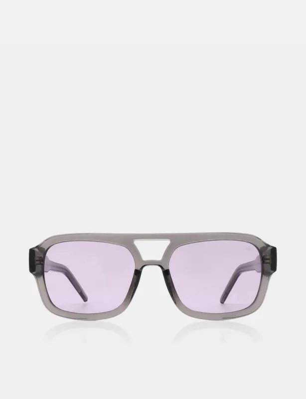 A. Kjaerbede Kaya Sunglasses - Grey Transparent sold by Article London