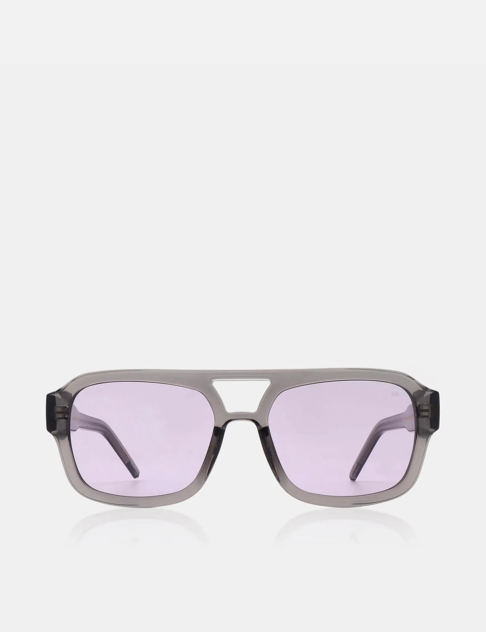 A. Kjaerbede Kaya Sunglasses - Grey Transparent sold by Article London