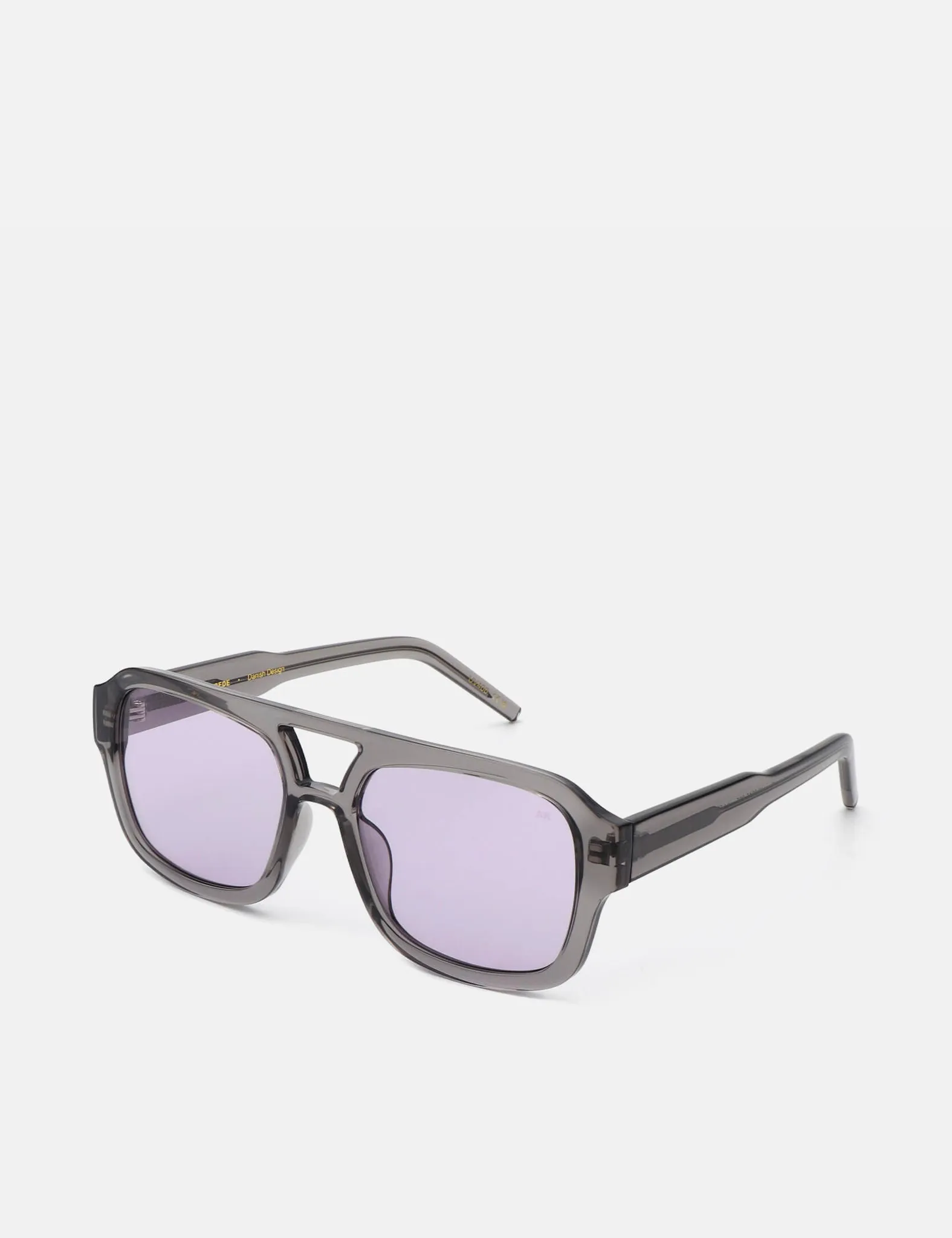 A. Kjaerbede Kaya Sunglasses - Grey Transparent sold by Article London product image thumbnail 3