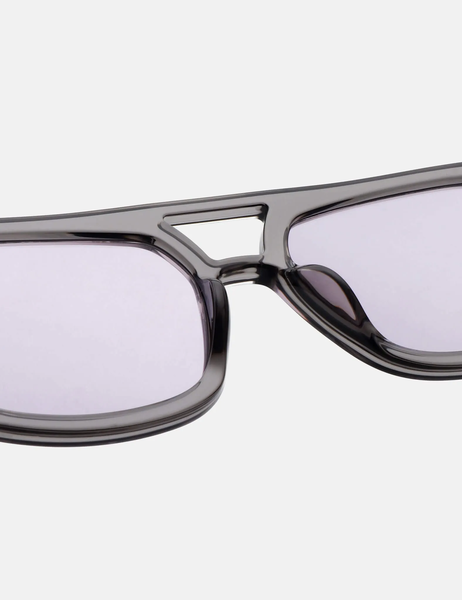 A. Kjaerbede Kaya Sunglasses - Grey Transparent sold by Article London product image thumbnail 4