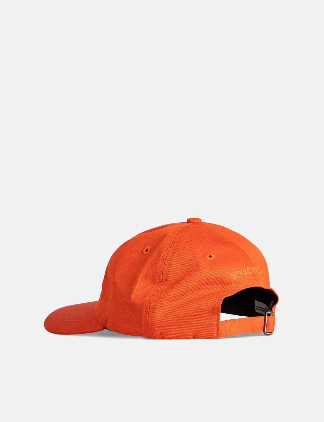 Norse Projects Twill Sports Cap - Rescue Orange sold by Article London product image thumbnail 2