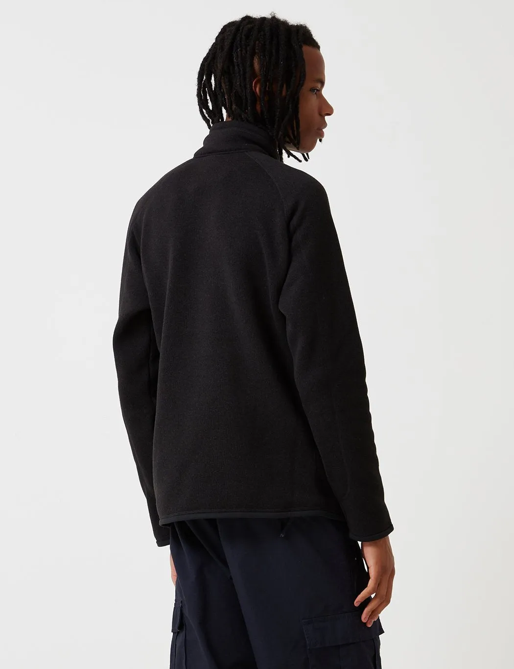 Patagonia Better Sweater 1/4 Zip Sweatshirt - Black sold by Article London product image thumbnail 3