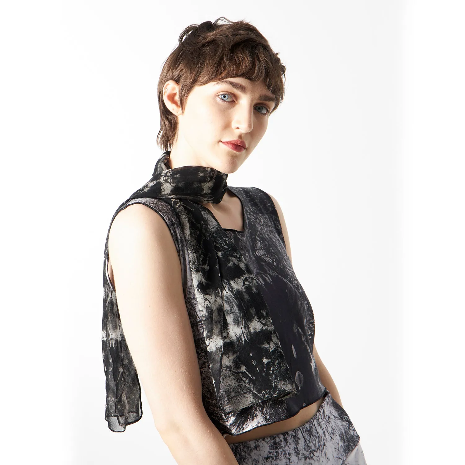 Silk Scarf - Nature Rectangle sold by Babs Boutique product image thumbnail 2