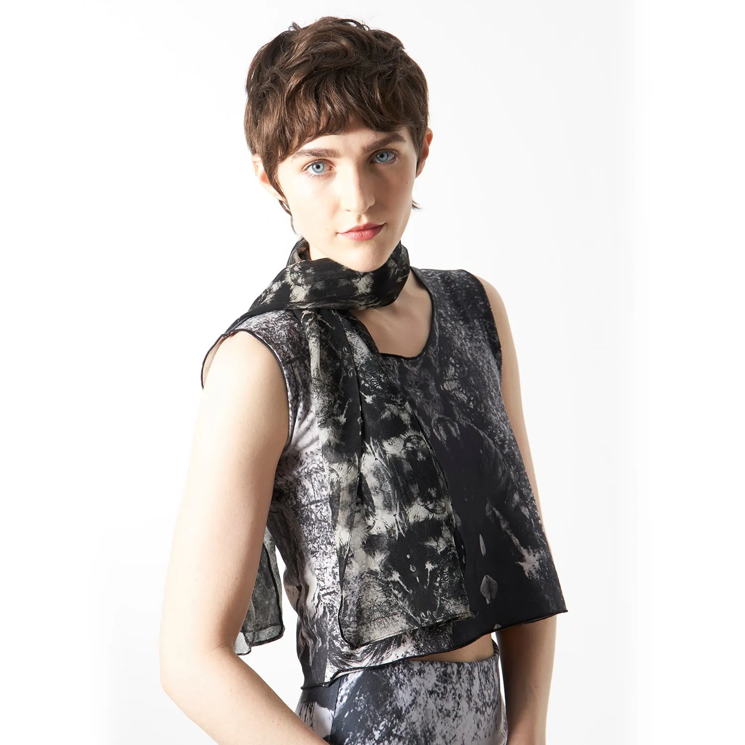 Silk Scarf - Nature Rectangle sold by Babs Boutique product image thumbnail 3