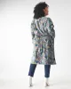 Babs Lush Velvet Robe - Grey Garden Block Print sold by Babs Boutique