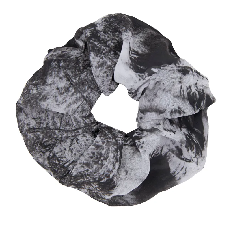 Babs Eco-chic scrunchies - Nature Print, Poly-Georgette, Medium 5" sold by Babs Boutique