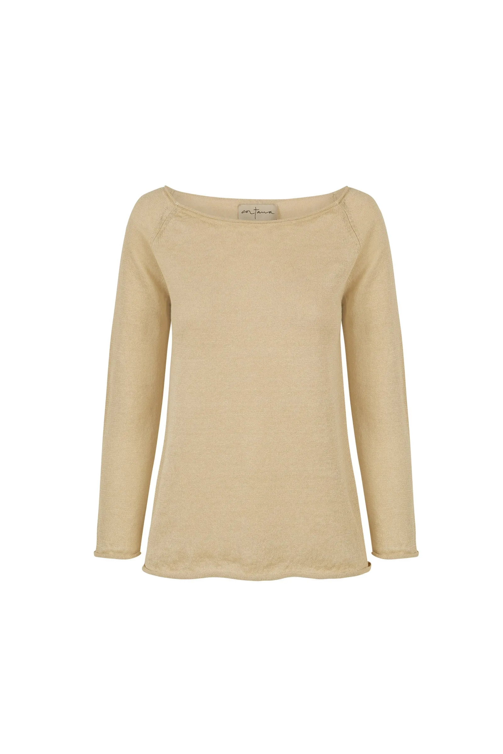 Rinen, jersey en punto de lino crudo sold by Cortana