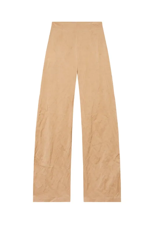 Peaches, pantalon de talle alto melocotón sold by Cortana