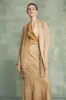 Fan, falda en lino maltinto desert sold by Cortana