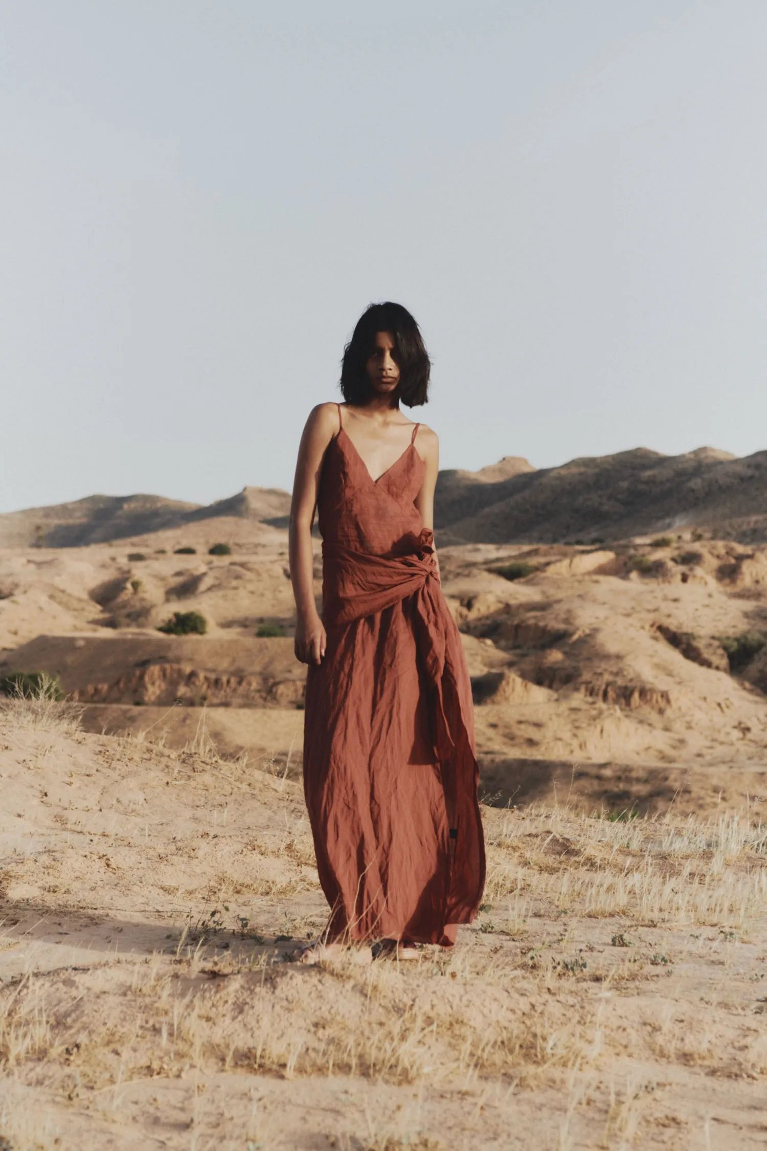 Juliana, vestido en ramio rojo sold by Cortana product image thumbnail 3