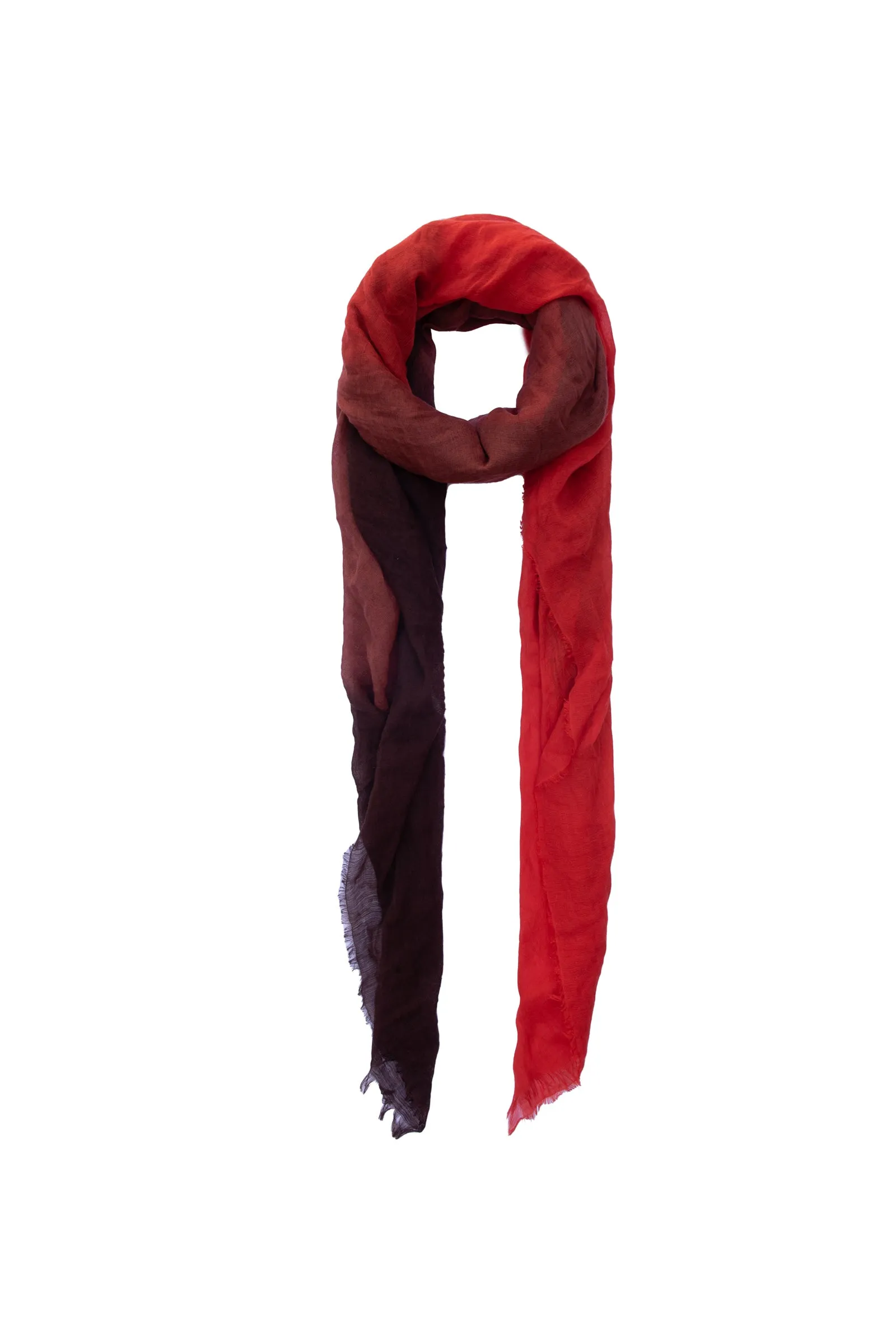 Giuseppe, foulard tricolor granate sold by Cortana