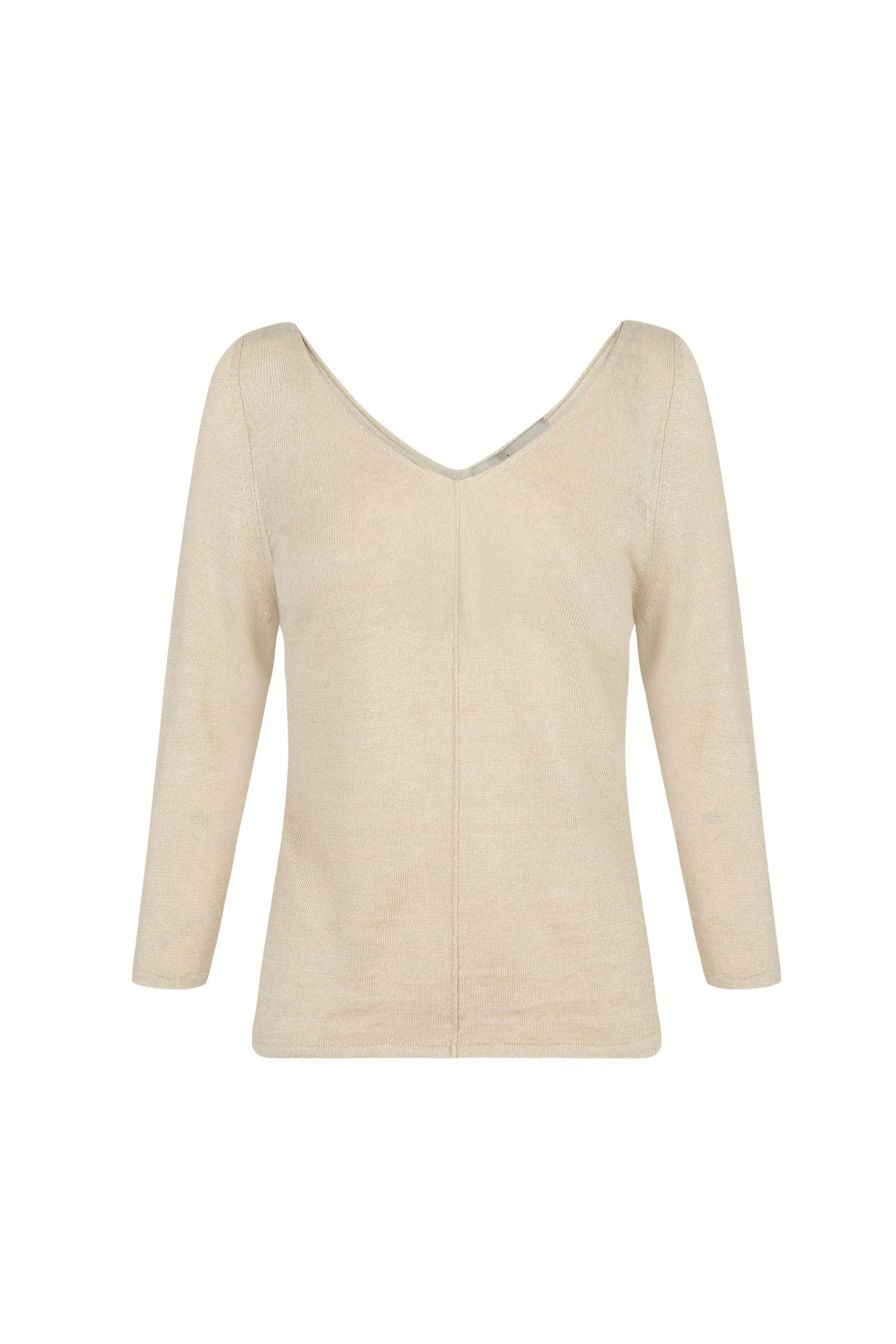 Botanica, jersey en punto de lino crudo sold by Cortana