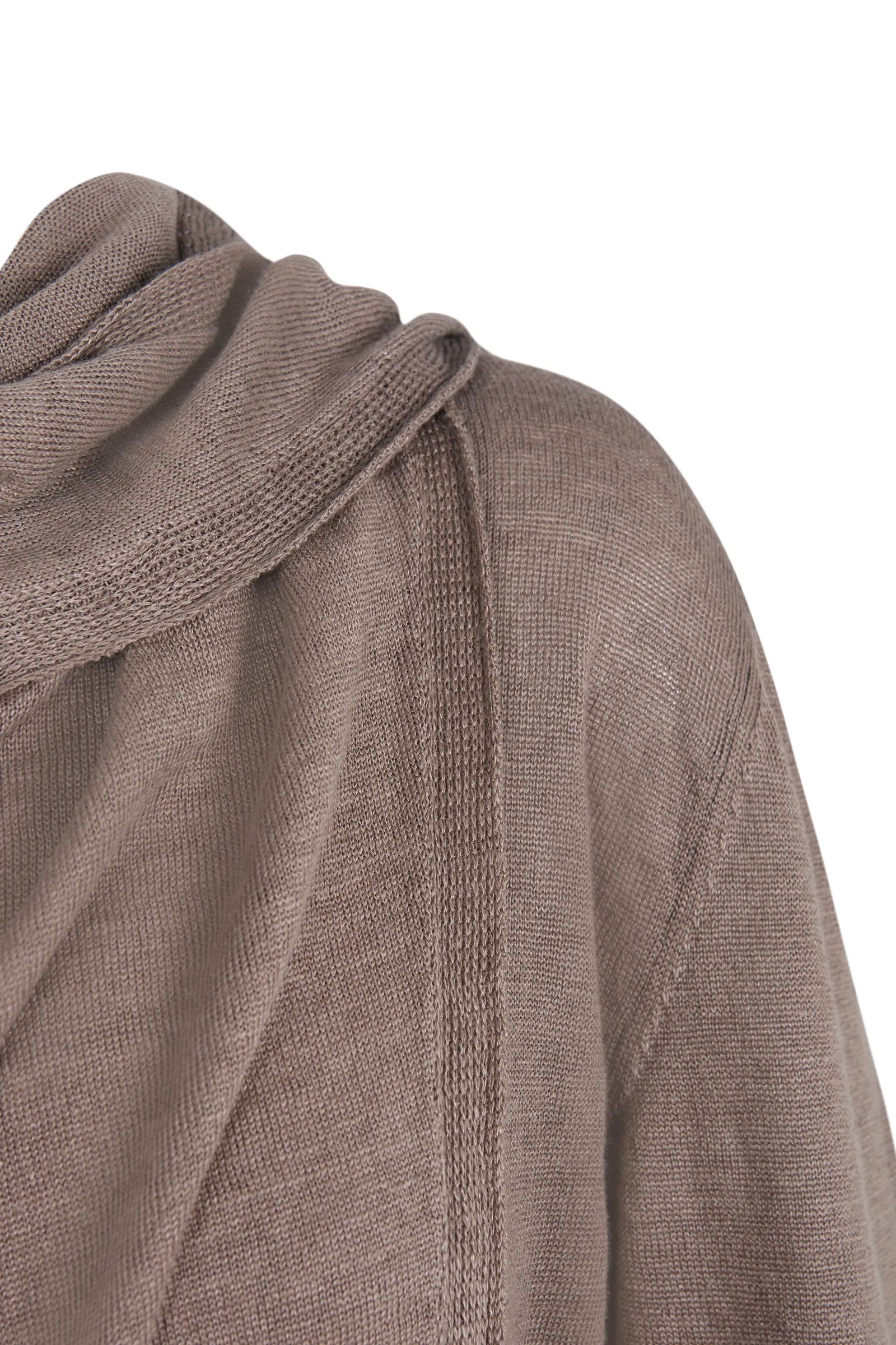 Botanica, top envolvente en punto de lino visón sold by Cortana product image thumbnail 2