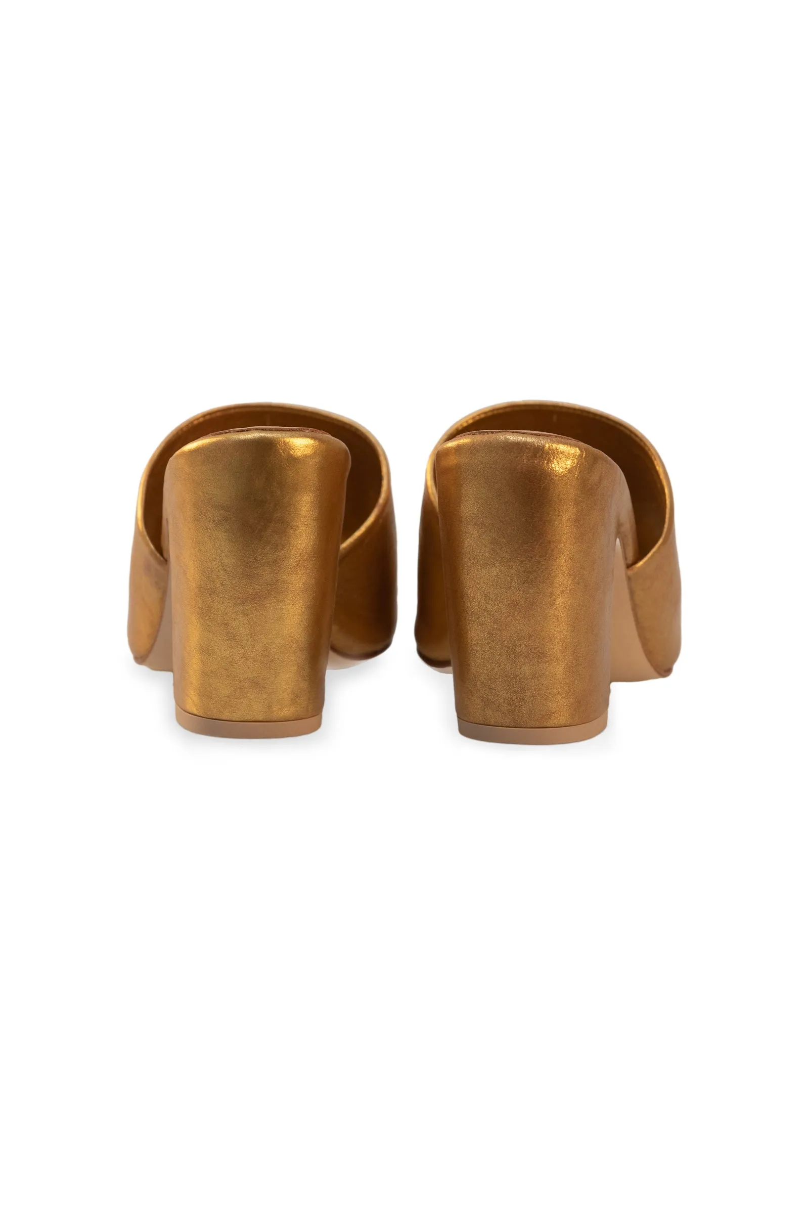 Janis, mules en dorado sold by Cortana product image thumbnail 3