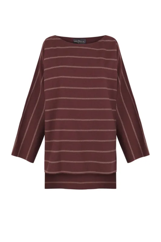 Viento, top a rayas sold by Cortana