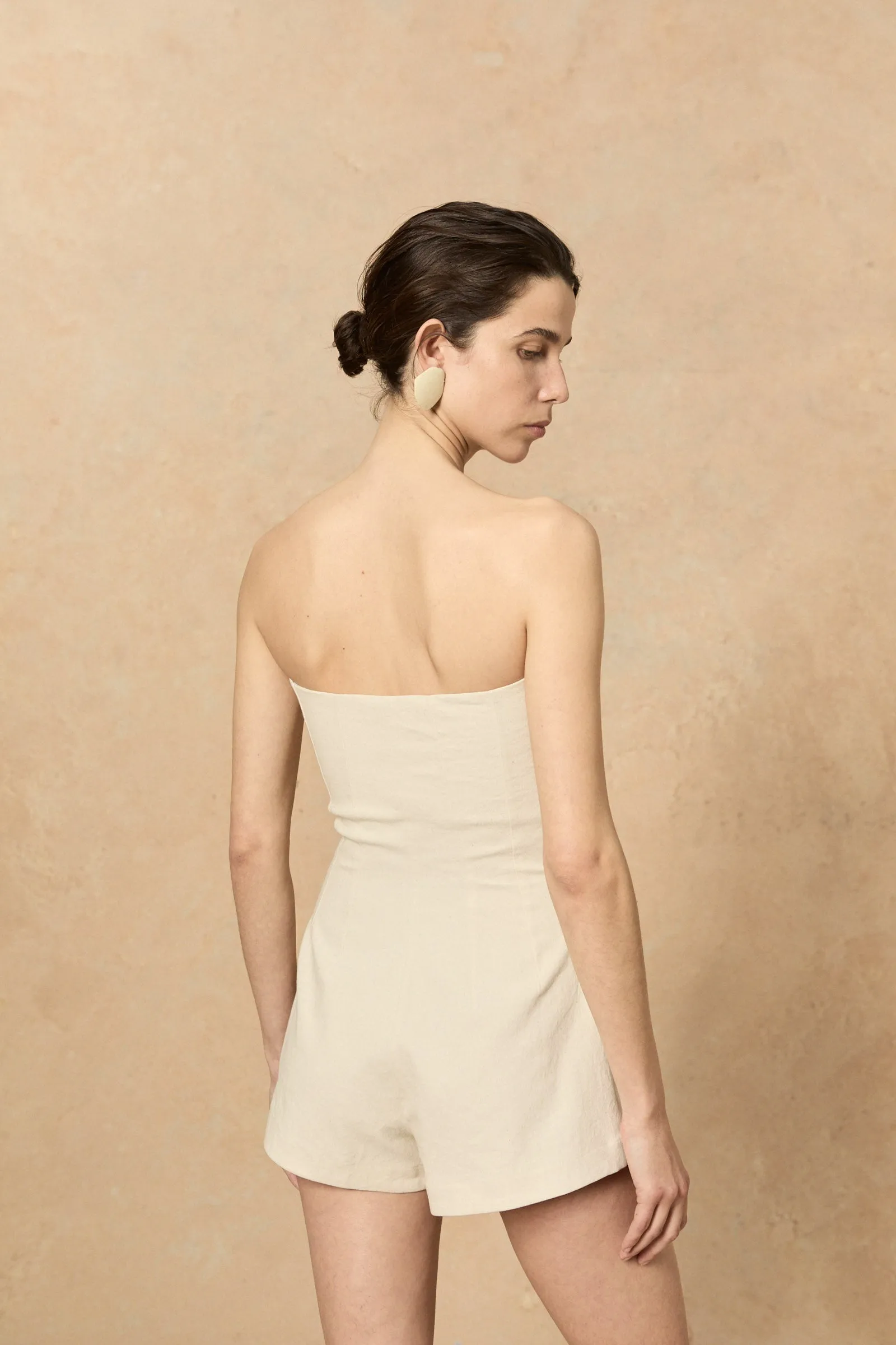 Canvas, jumpsuit marfil sold by Cortana product image thumbnail 5