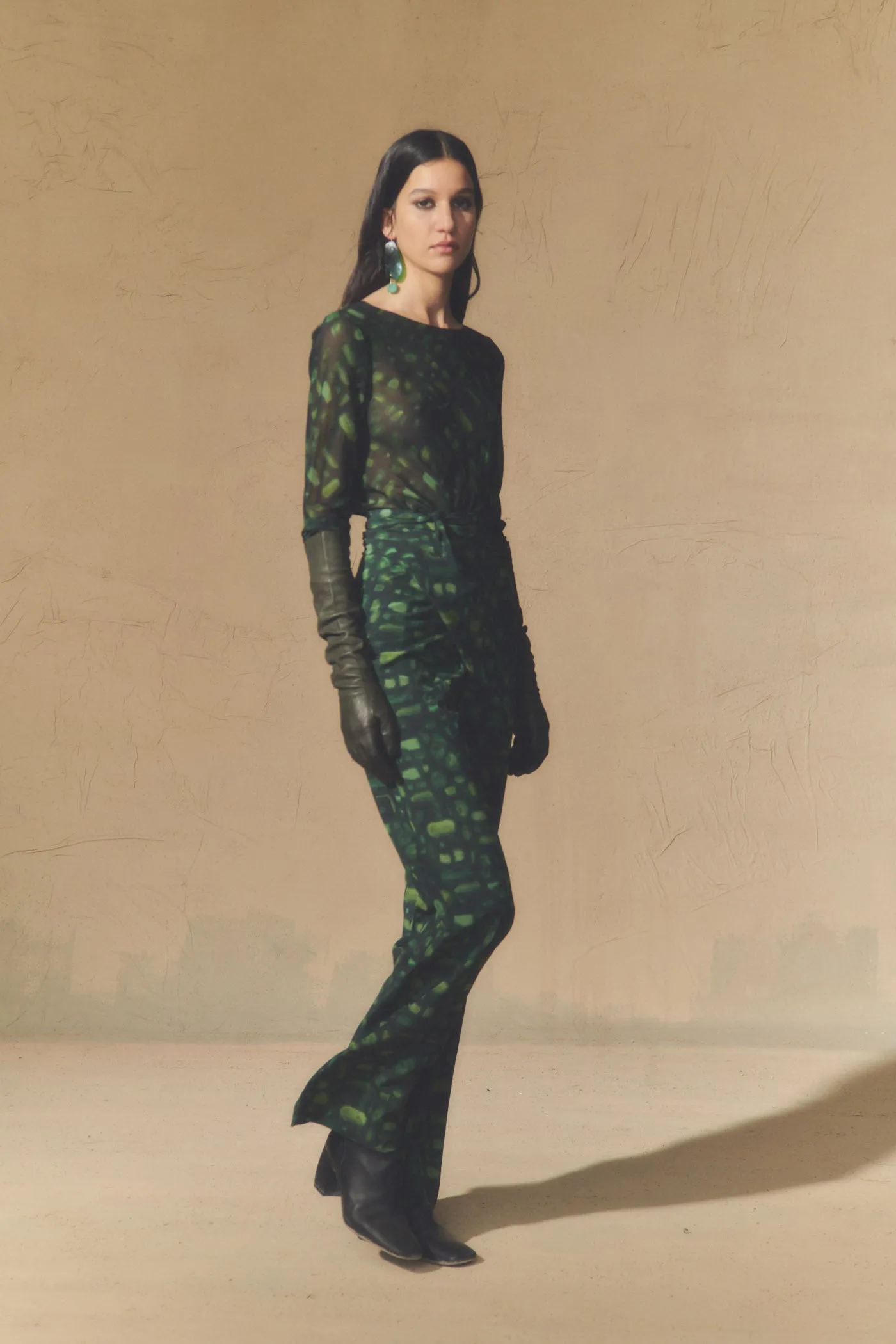 Paris, pantalón en seda sonora print sold by Cortana product image thumbnail 5