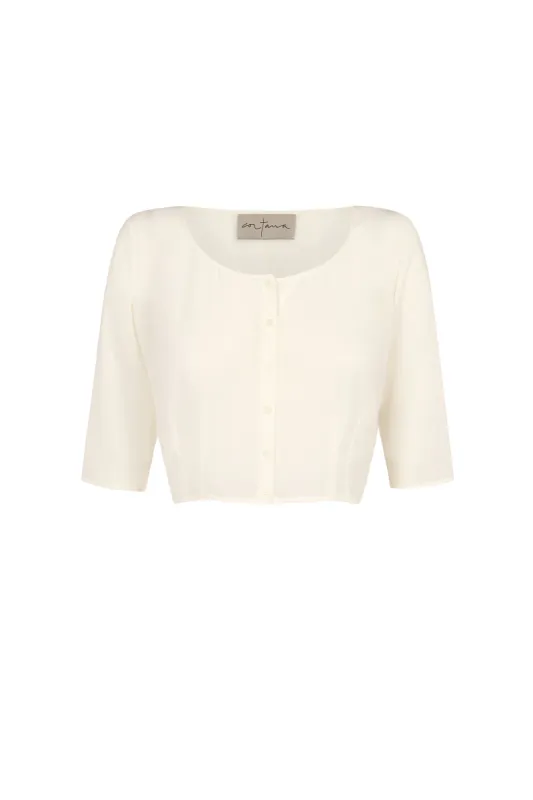 Cass, top corto crudo sold by Cortana