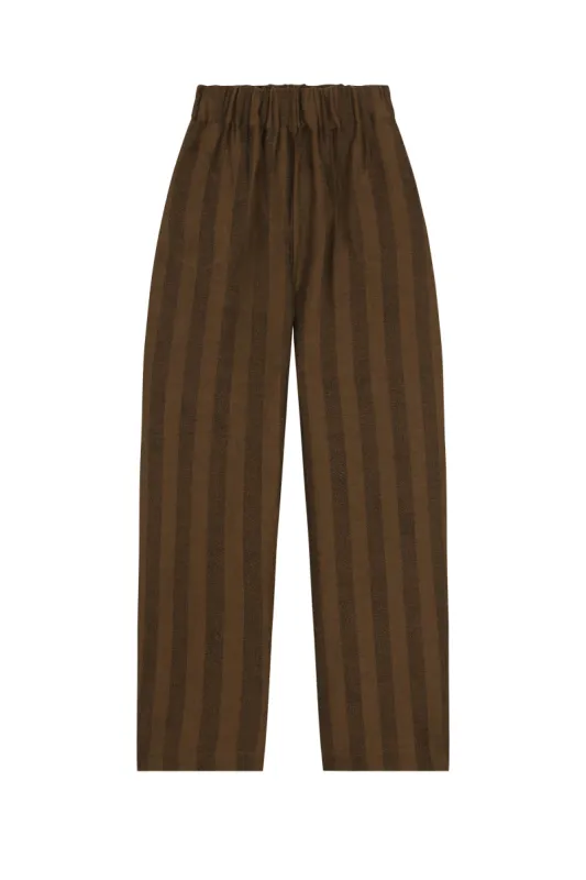 Alex, pantalón a rayas jacquard sold by Cortana