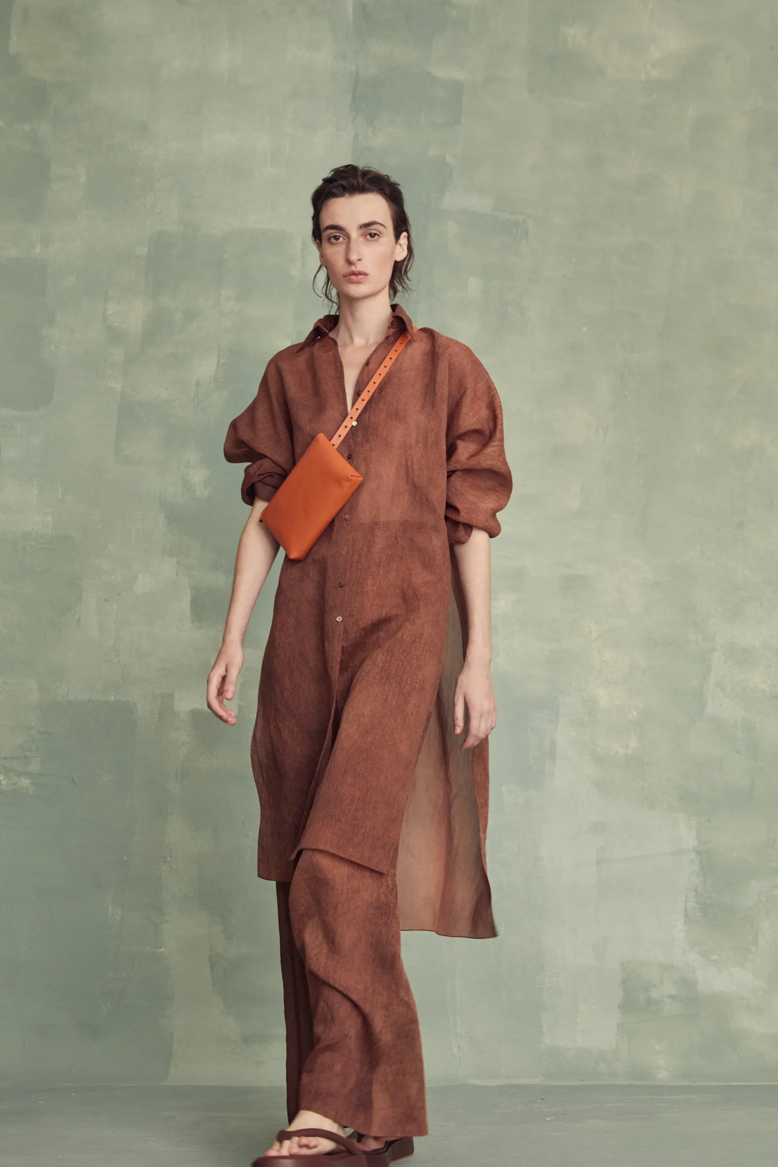 Polina, pantalón en algodón y seda sold by Cortana product image thumbnail 3