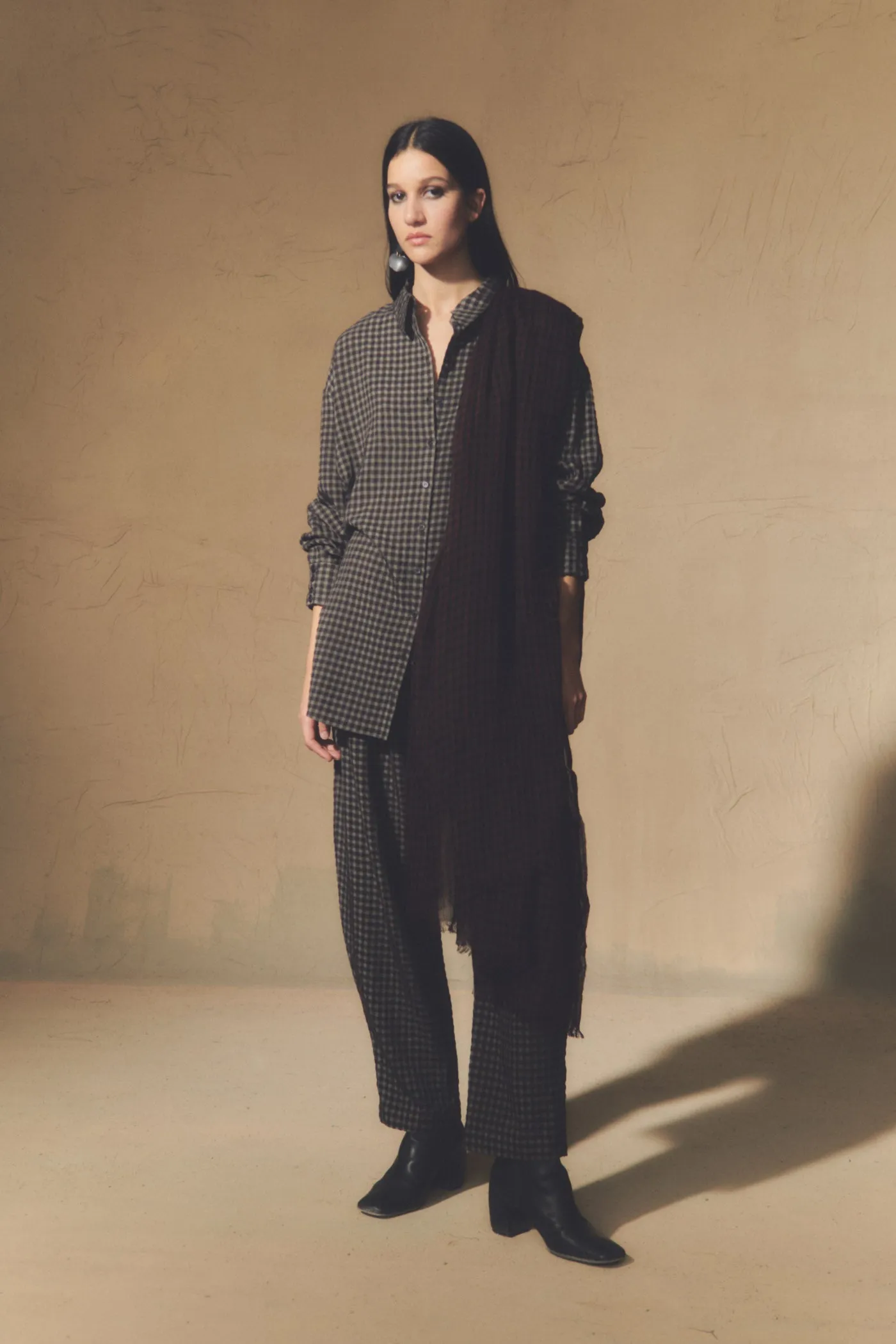 Fred, camisa a cuadros burdeos sold by Cortana product image thumbnail 5