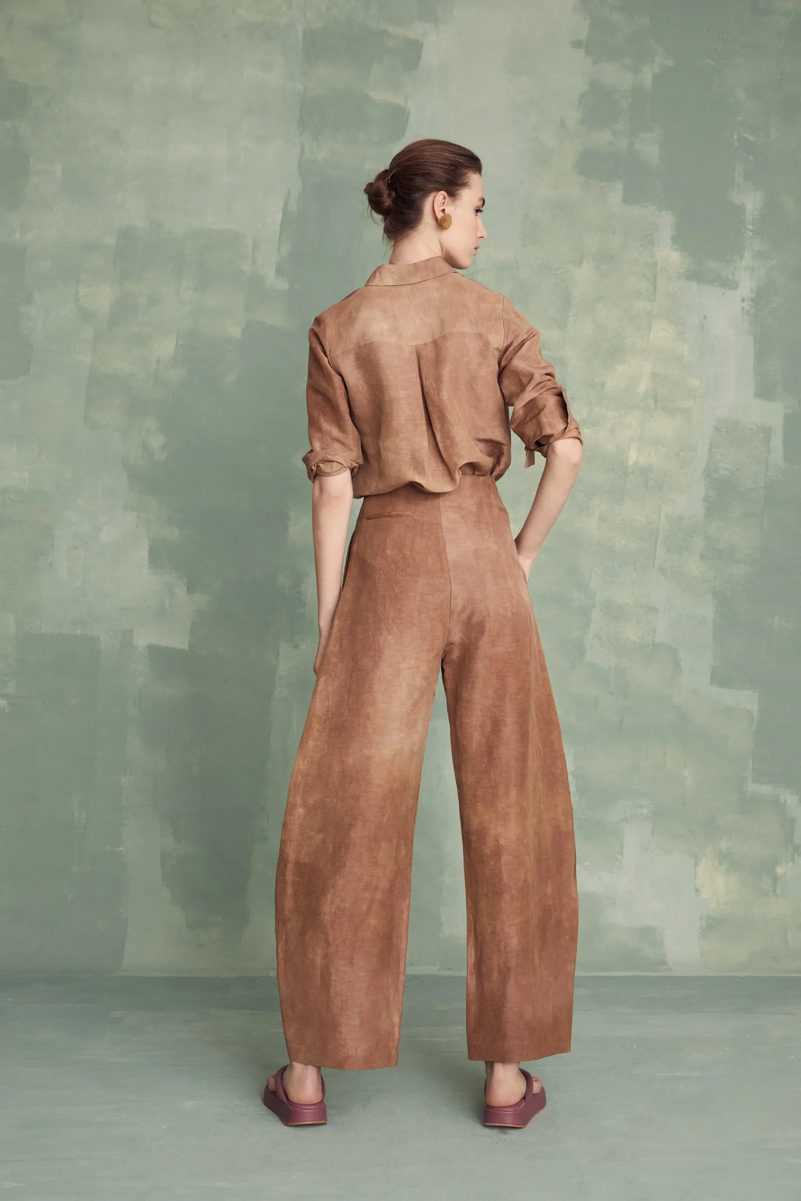 Dune, pantalón en lino y seda maltinto sold by Cortana product image thumbnail 5