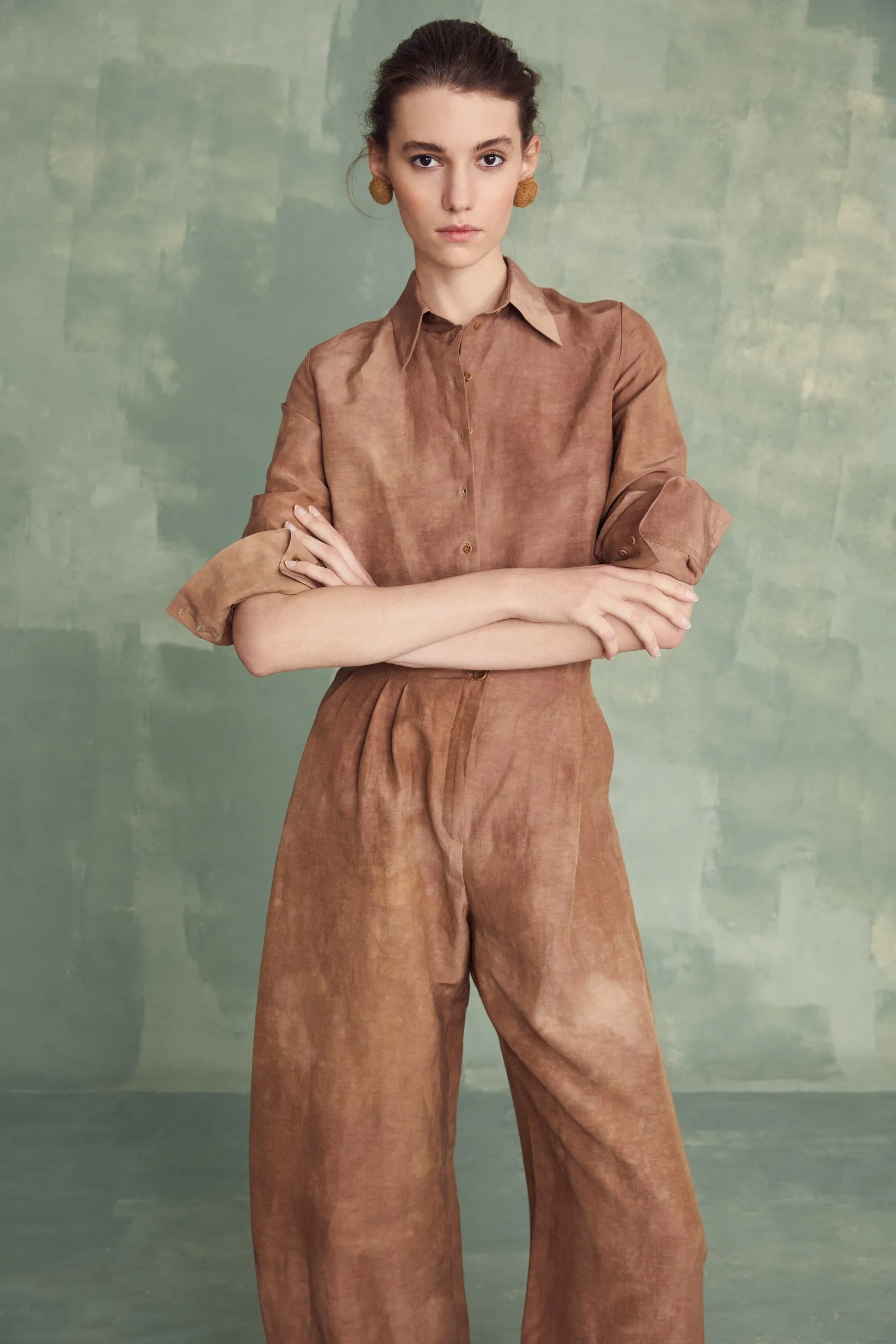 Dune, pantalón en lino y seda maltinto sold by Cortana product image thumbnail 2