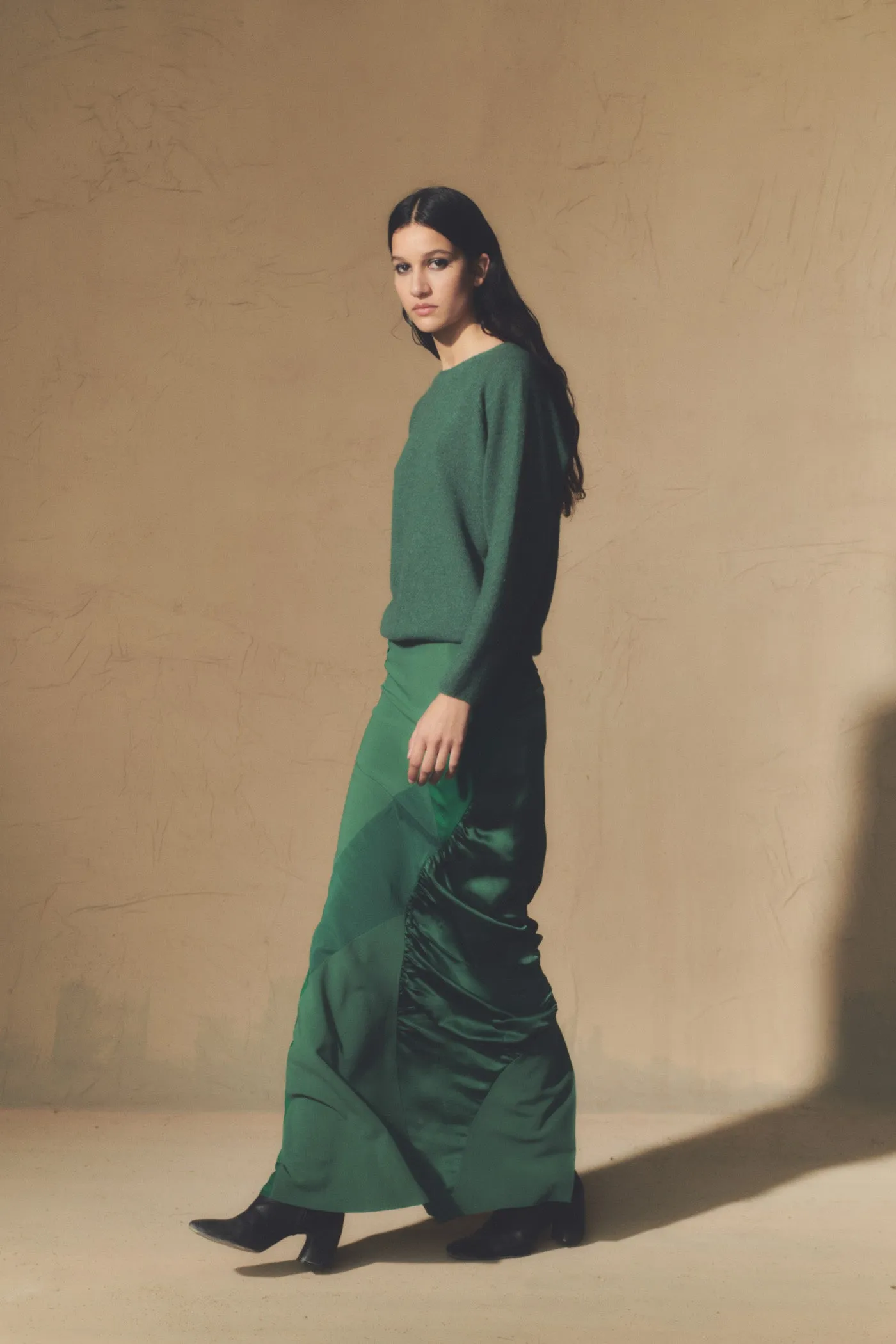 Collage, falda larga patchwork verde sold by Cortana product image thumbnail 5