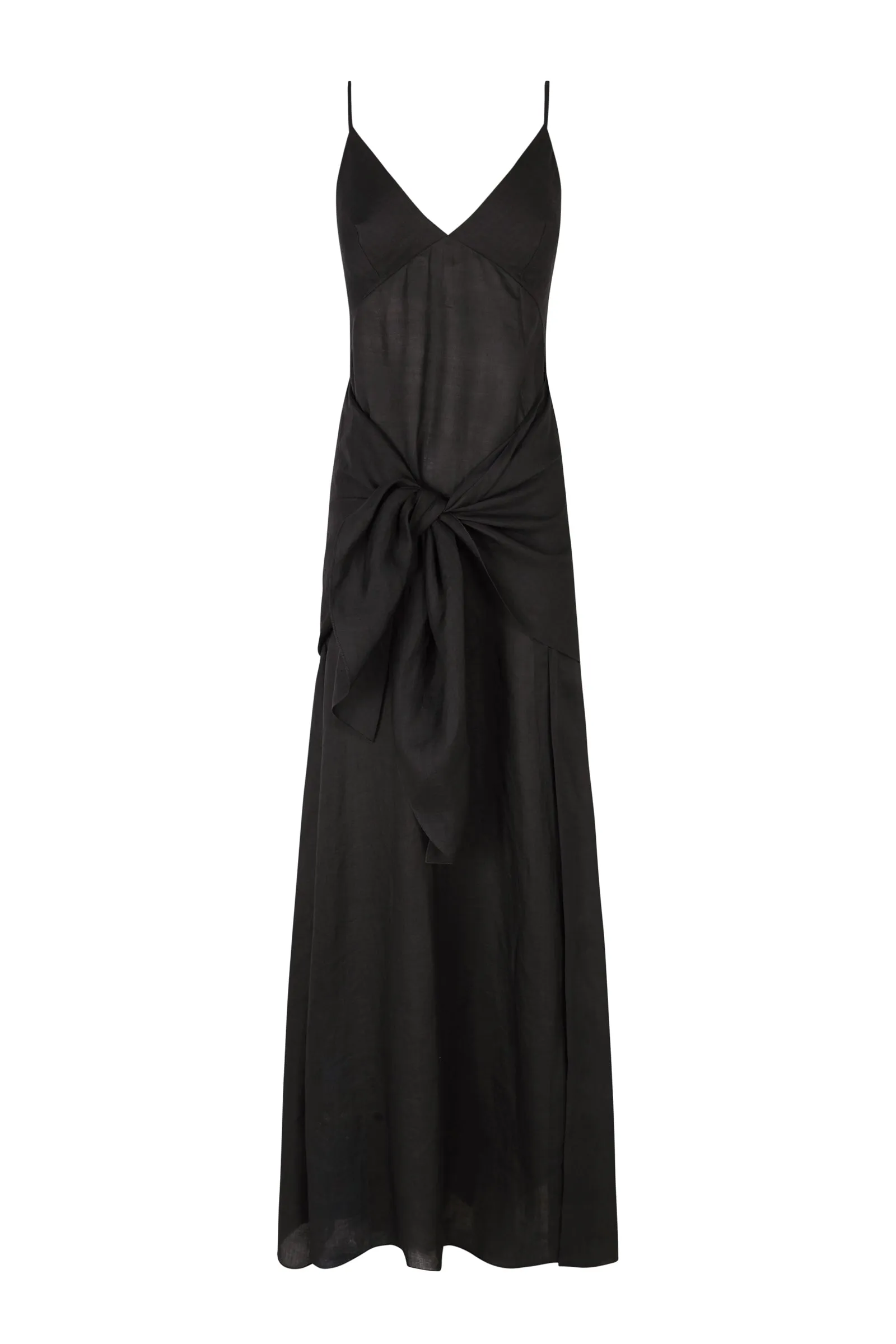 Juliana, vestido en ramio gris humo sold by Cortana