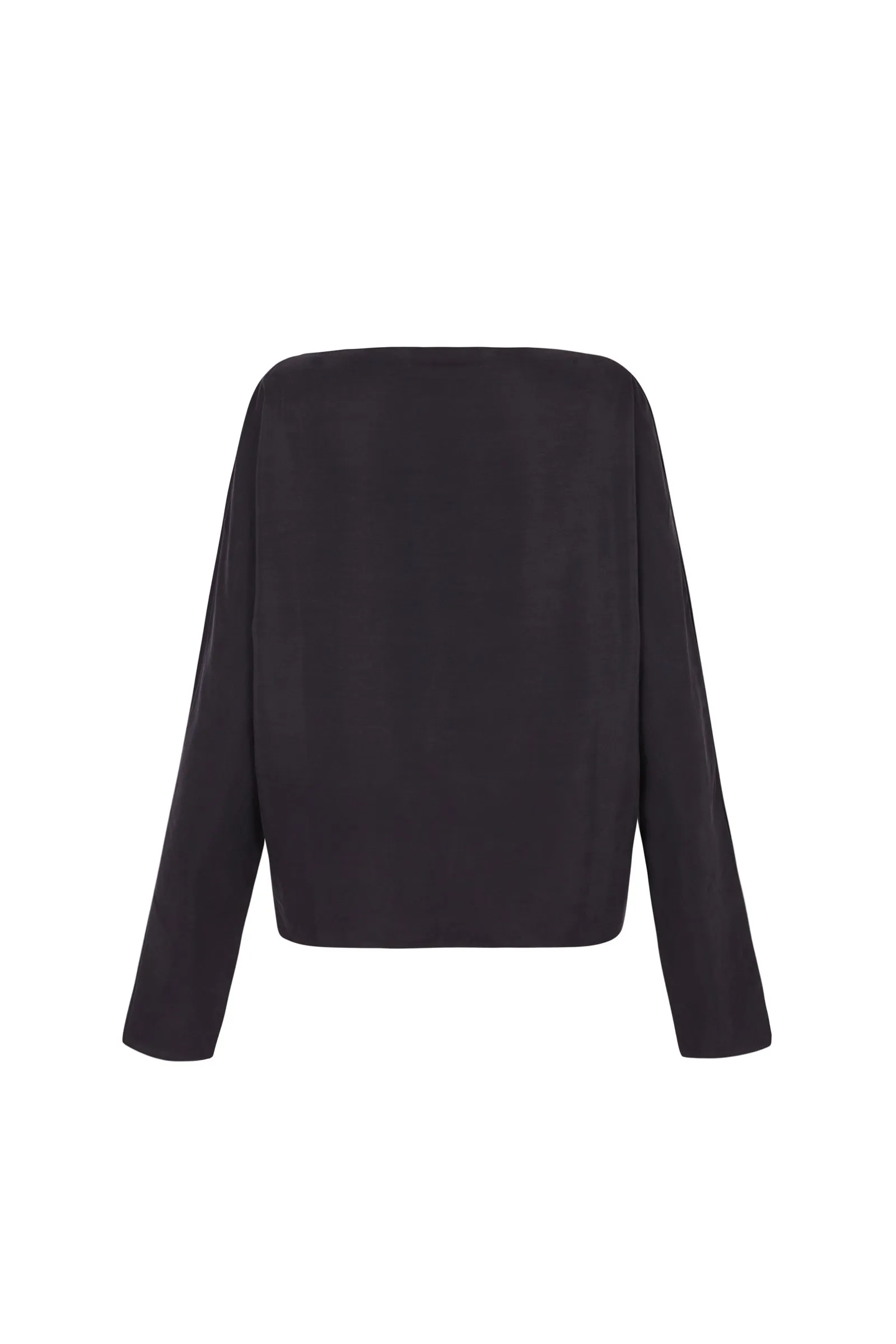 Pune, top en seda gris humo sold by Cortana product image thumbnail 2