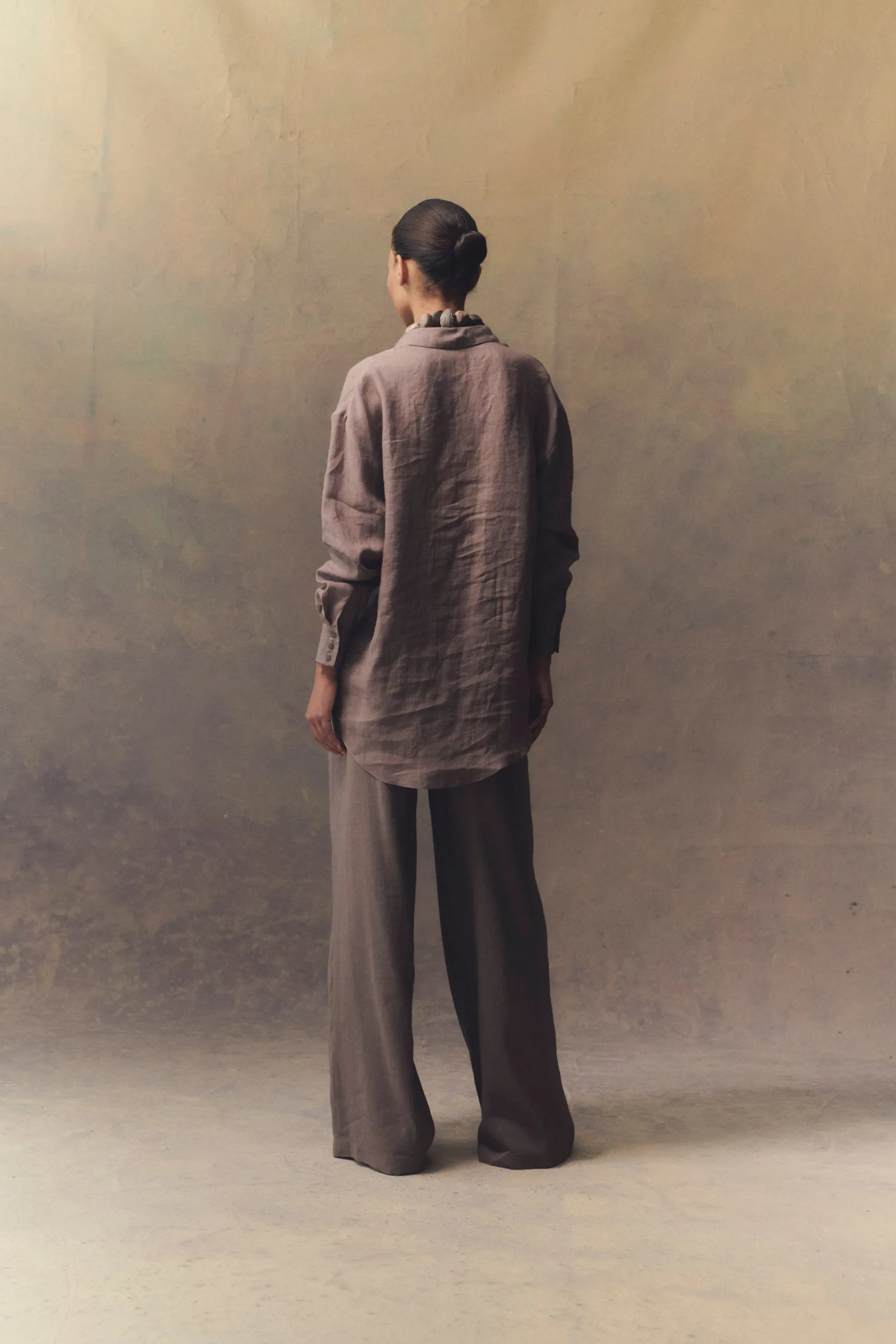 Matz, camisa en ramio lavanda sold by Cortana product image thumbnail 5