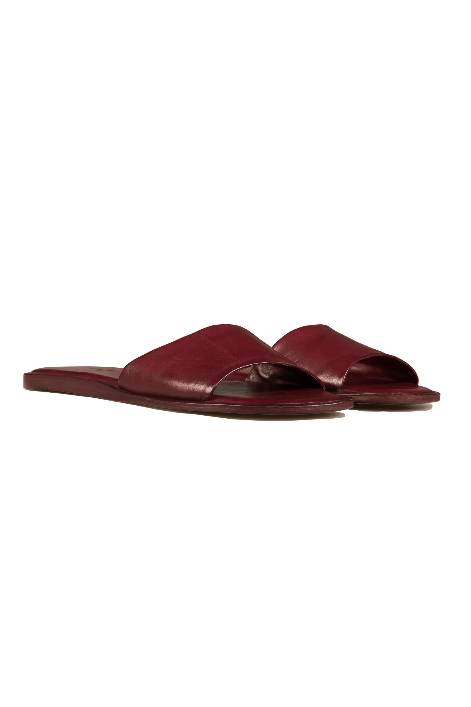 Heidi, flip flops en rojo oscuro sold by Cortana product image thumbnail 2