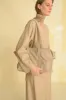 Riu, top en lana zelander beige sold by Cortana