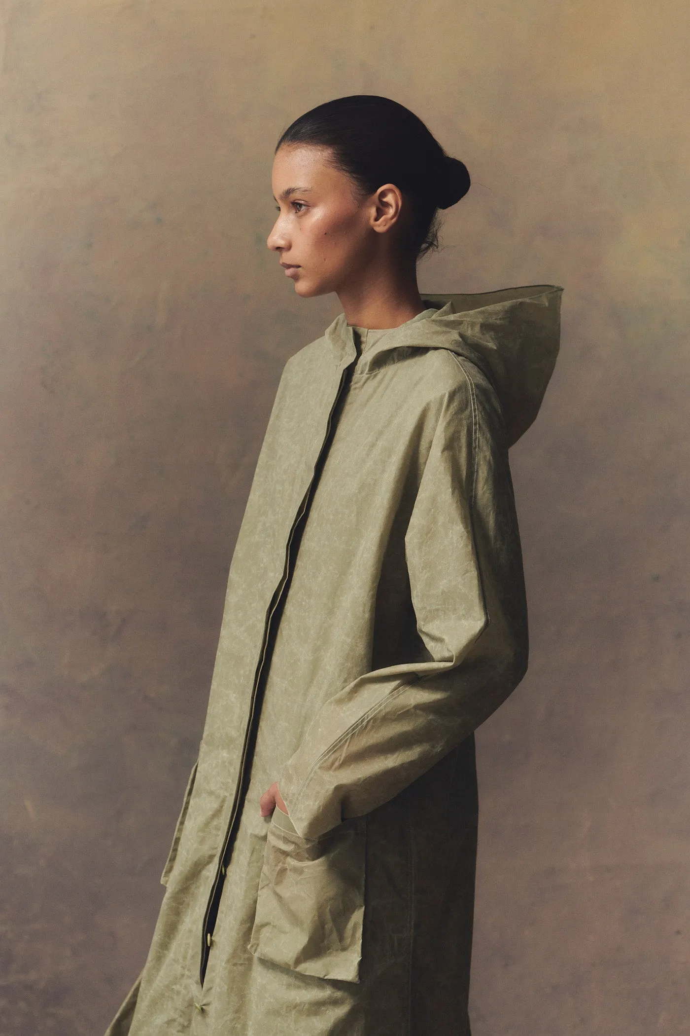 Wax, bolsa XL en algodón encerado verde eucalipto sold by Cortana product image thumbnail 4